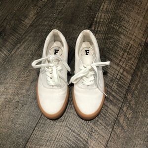 French Connection Ade Lace up Canvas Sneaker